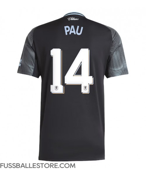 Günstige Aston Villa Pau Torres #14 Auswärtstrikot 2025-26 Kurzarm Günstige Aston Villa Pau Torres #14 Auswärtstrikot 2025-26 Kurzarm